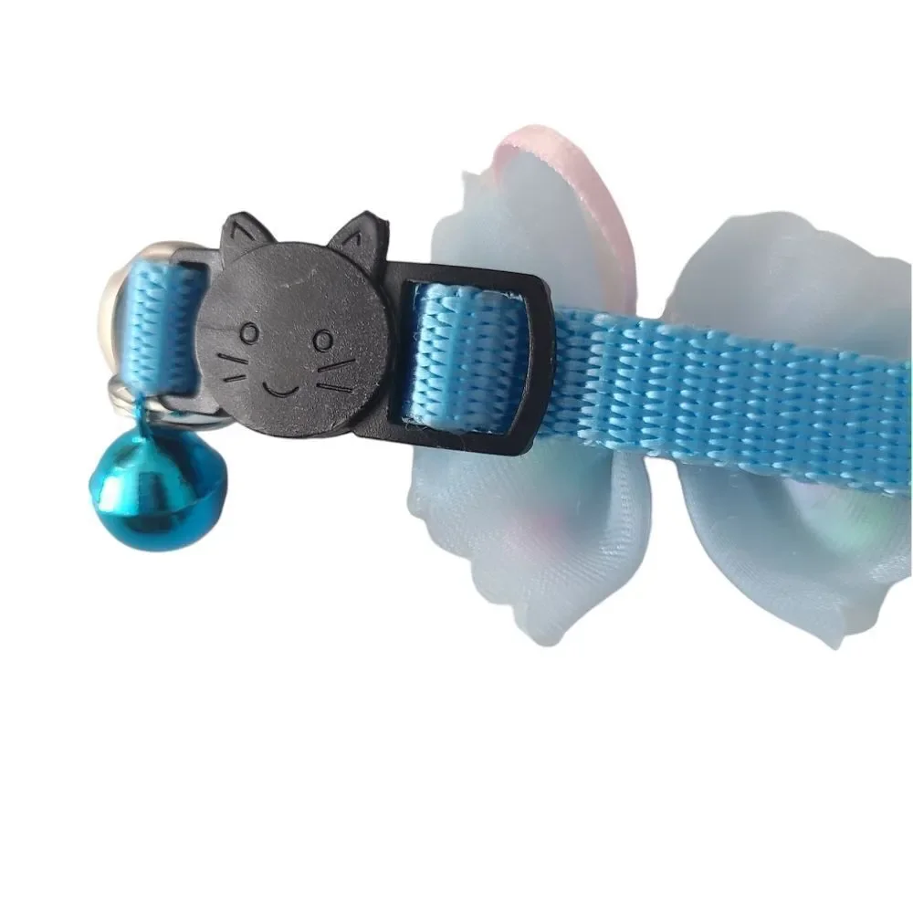 Breakaway Collar With Bow Beads and Bell One Size Fits‎ All Never Used